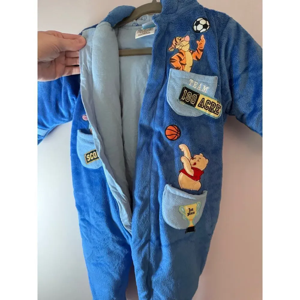Disney Winnie the Pooh vintage baby bunting size 6-9 months